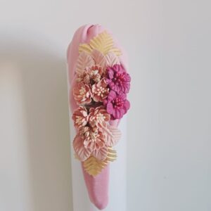 Diadema rosa de Flores Diaz-Zamora.com