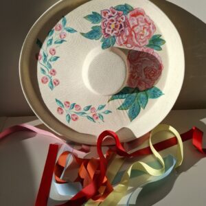 Tocado Flores Primaveral Cintas Diaz-Zamora.com