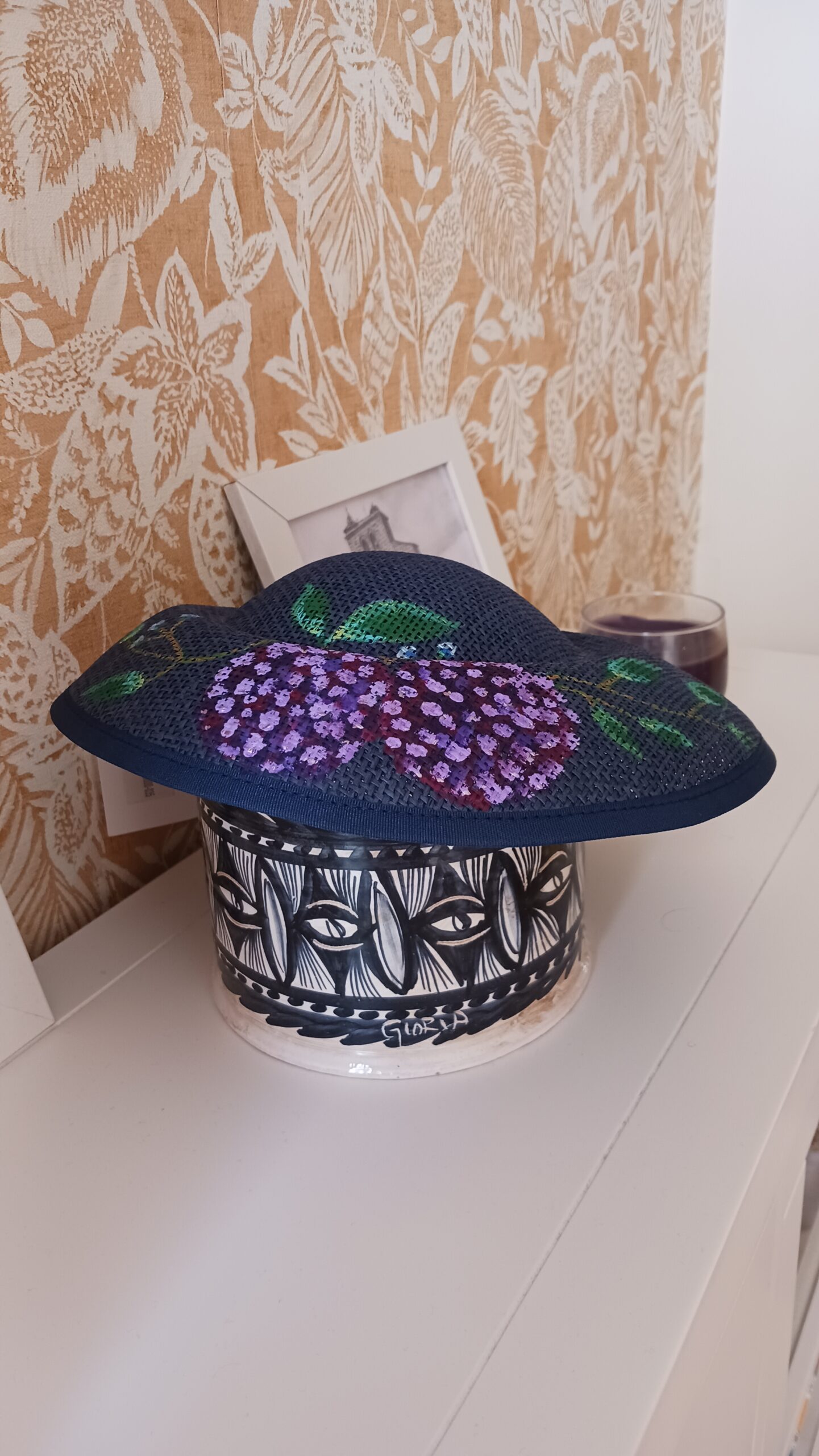 Tocado Mar de Invierno Diaz-Zamora.com