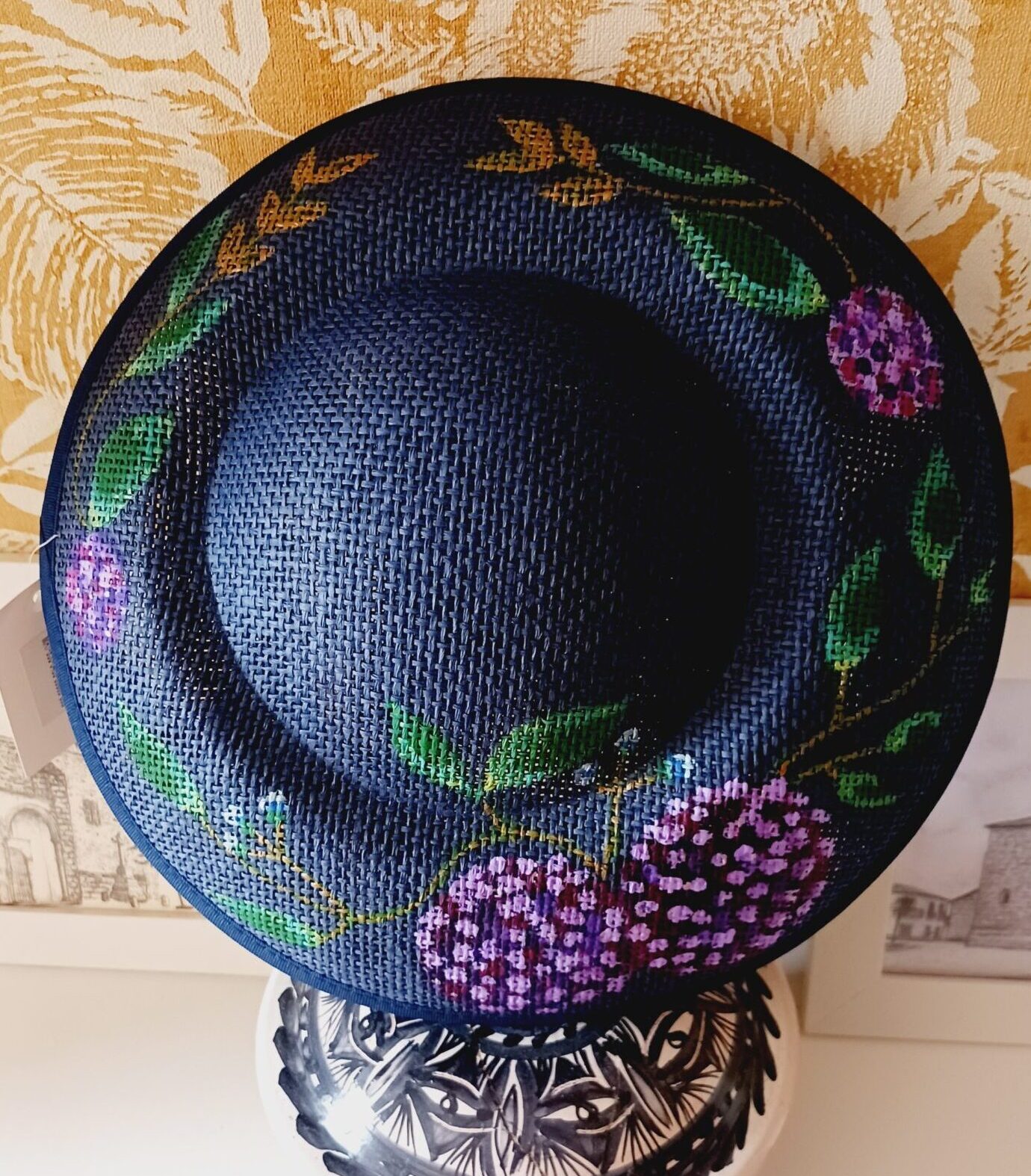 Tocado Mar de Invierno Diaz-Zamora.com