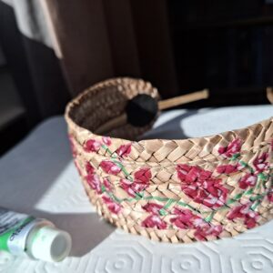 Diadema de paja Rosa Diaz-Zamora.com